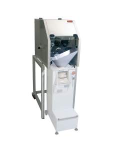 Portionneuse 2400/800 pcs/h de 50/300gr, piètement et entonnoir
