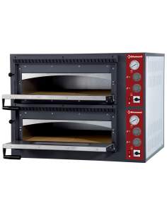 Four électrique 2x 4 pizzas, 2 chambres