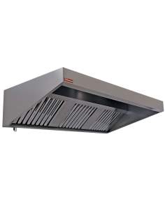 Hotte murale 4 filtres labyrinthes 500x500 mm