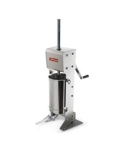 Poussoir manuel vertical en inox, 12 litres