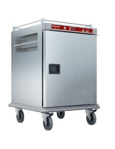 Chariot chauffant pour repas, 10 GN 2/1, humidification contrôlée