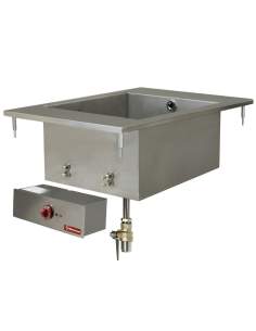 Bain-marie électrique GN 1/1, à encastrer