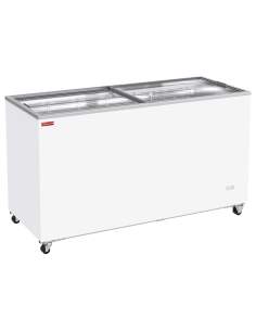 Conservateur bahut, 503 litres, couvercles coulissants sur roulettes