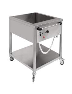 Bain Marie mobile 2x GN1/1