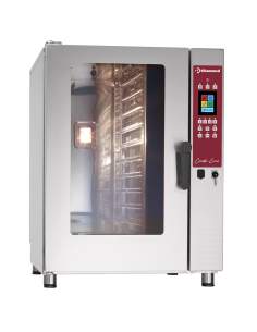Four électrique TOUCH SCREEN vapeur/convection, 10x GN 1/1 - AUTO-CLEANING