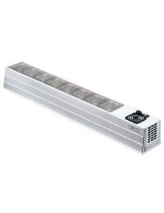 Structure frigorifique 8x GN 1/6 h150 mm