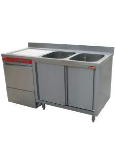 Ensemble plonge sur armoire/lave-vaisselle