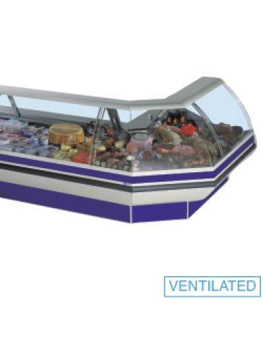 Comptoir ventilé, avec réserve, avec groupe