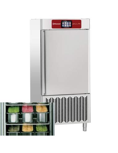 Ensemble de cellule de réfrigeration ou congélation rapide.