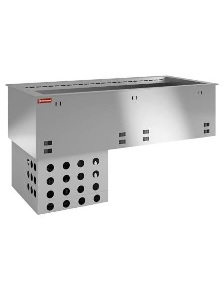 Elément cuve réfrigérée, ventilée, 4x GN 1/1