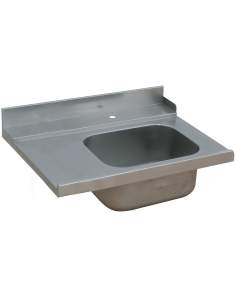 Table de jonction pour prélavage "gauche"