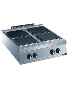 Cuisinière 4 plaques électriques -top-