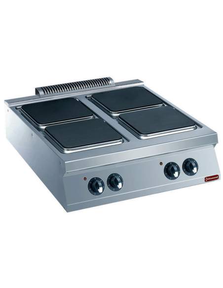Cuisinière 4 plaques électriques -top-