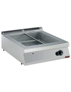 Bain-marie gaz, 8 GN 1/3 h150 mm -TOP-