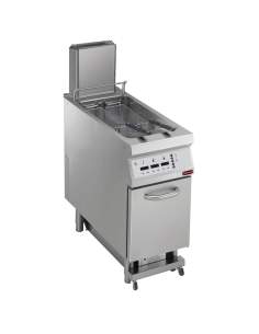Friteuse gaz 1 cuve en "Y" 23 litres, sur meuble, "DIGIT"