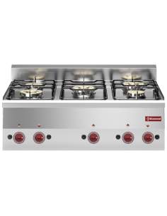Cuisinière 5 feux gaz -Top-