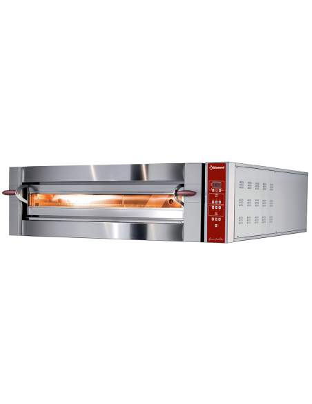 Four électrique, 1 chambre, 9 pizzas Ø 350 mm