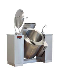 Marmite basculante gaz 500 litres, chauffage indirect