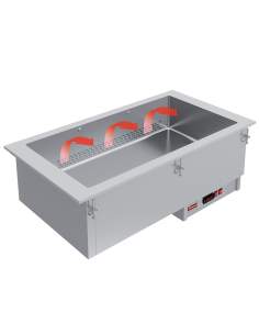 Elément bain-marie 3 GN 1/1 - à sec - ventilé