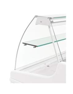 Option: vitre intermédiaire  1500 mm