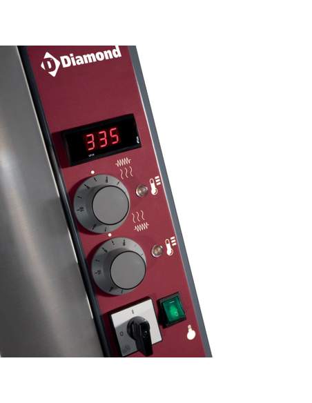 Four électrique à pizzas, 6 pizzas Ø 350 mm