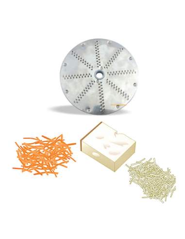 Disque râpe mozzarella/fromage 7 mm