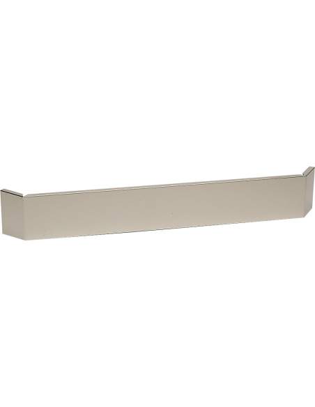 Plinthe frontale inox angle externe