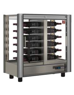 Vitrine réfrigérée à  vins Lt. 216 - Traversante - Modulable