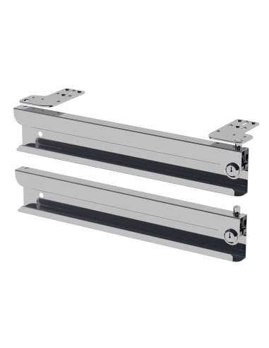 Option kit 2 tiroirs: serrures "montées" (2 pcs)