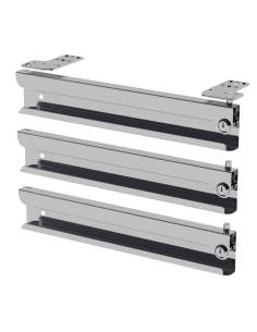 Option kit 3 tiroirs: serrures "montées" (3 pcs)
