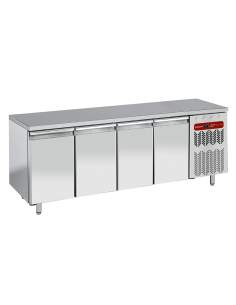 Table de congélation, ventilée, 4 portes EN 600x400