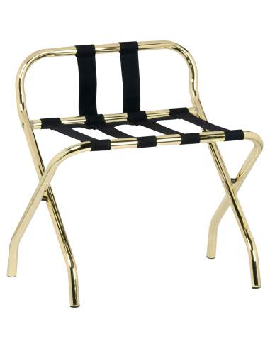 Tréteau pliant pour valise, doré