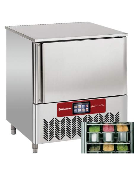 Ensemble de cellule de refroisissement ou congélation rapide.