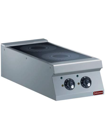 Cuisinière électrique 2 foyers à induction -top-