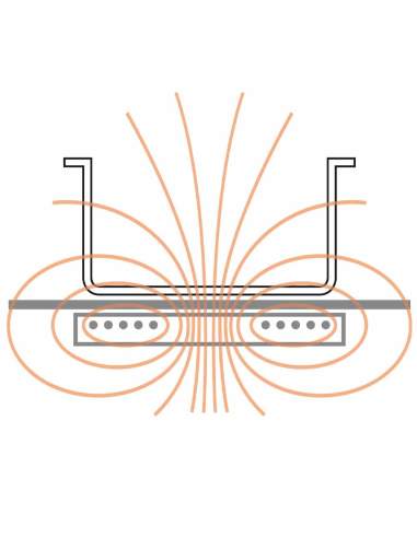 Cuisinière électrique 2 foyers à induction -top-