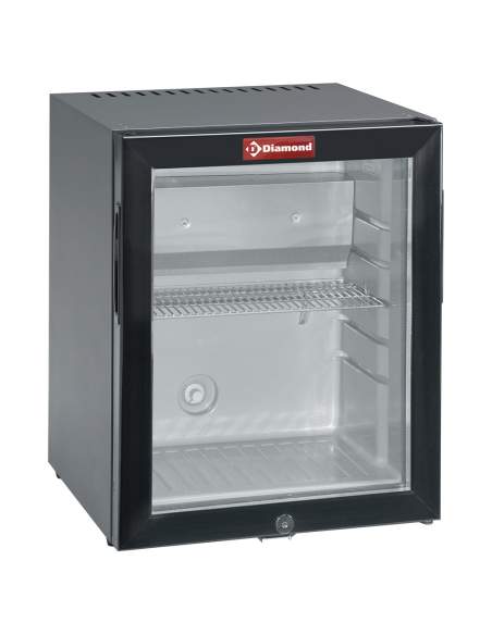 Minibar porte vitrée, 32 litres
