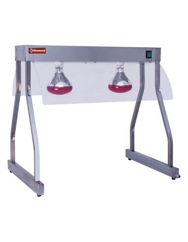Pont chauffant, lampes infrarouges (2x 250 W)