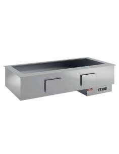 Elément cuve bain-marie "à sec" ventilé 4x GN 1/1