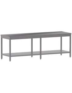 Table de travail avec sous tablette 