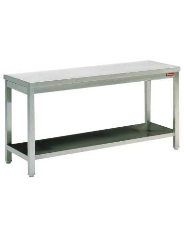 Table de travail avec sous-tablette