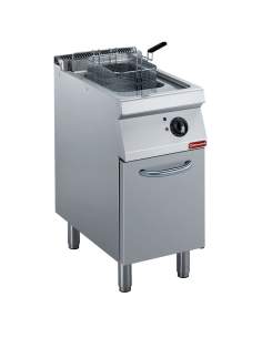 Friteuse électrique 14 litres, sur armoire