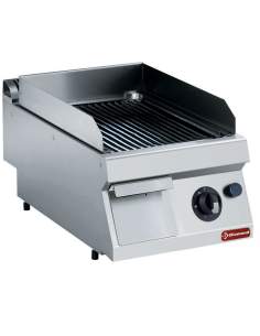 Plaque de cuisson gaz, rainurée -TOP-