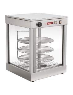 Vitrine chauffante rotative D.420 mm