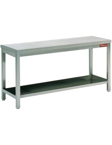 Table de travail avec sous tablette 