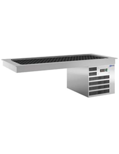 Élément top réfrigéré 2 GN 1/1