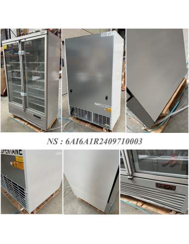 Vitrine Frigo verticale, 2 portes, 1085 litres  - BLANCHE