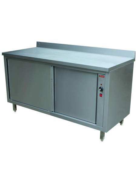 Table sur armoire chauffante