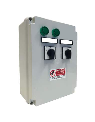 Coffret électrique 2 vitesses + interrupteur LED