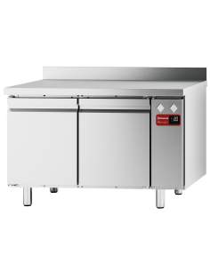 Table frigorifique "murale", ventilée, 2 portes GN 1/1, 260 litres (sans groupe)