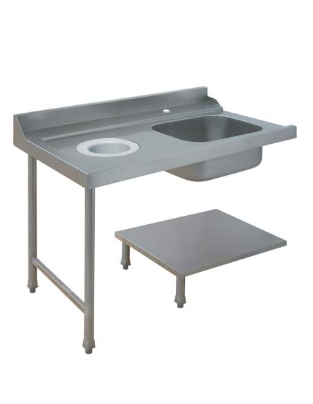Table de prélavage "gauche" (tous modèles)